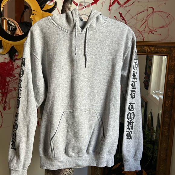 Justin Bieber Purpose 2015 Album 2016 Tour Hoodie Sweatshirt Size S - Picture 3 of 16